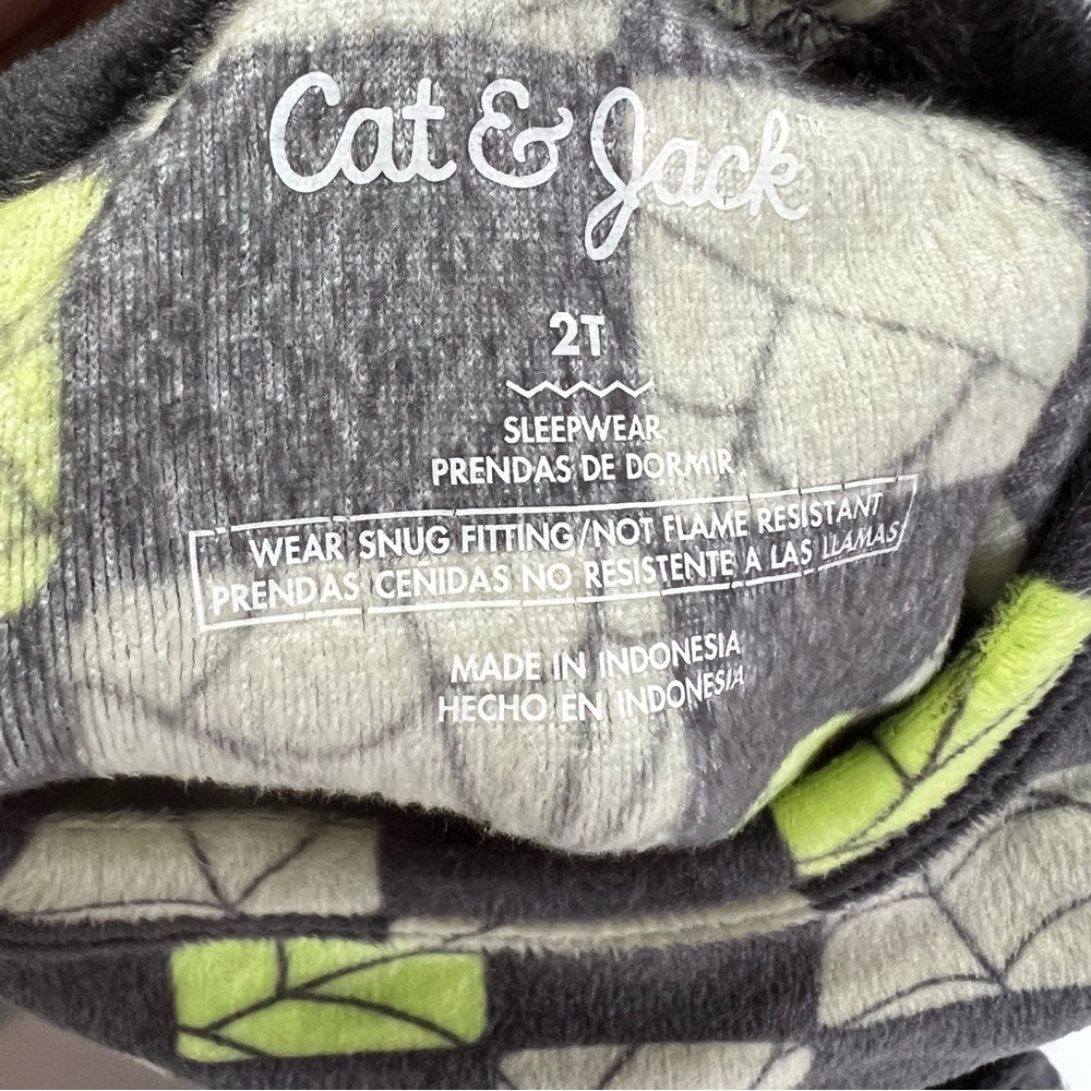 NWT Cat & Jack Pajama Spiderweb Pajama Sets 2T - Picture 3 of 3